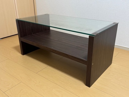 【値下げ中\n】ガラステーブル