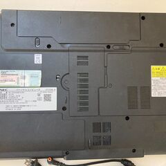 【ジャンク品】ノートパソコン　NEC VersaPro VY25AA-9の画像