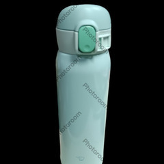 (美品)象印 アップルグリーン水筒 480mℓ