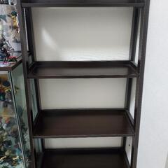 【美品】ニトリ シェルフ4段(ラダーN 4D DBR)