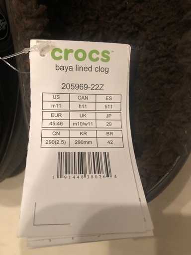 【新品】crocs バヤ ラインド クロッグ / BAYA LINED CLOG