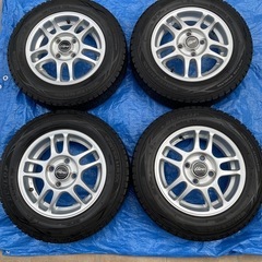 ダンロップ スタッドレスタイヤ　145/80R13　 WINTE...