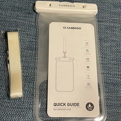 CASEKOO スマホ 防水ケース IPX8認定 完全防水 防水バックの画像