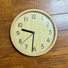 掛け時計（お話中🙇‍♀️）