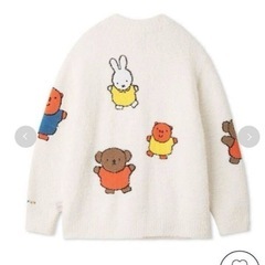 ジェラートピケ ミッフィーカーディガン M-L の画像