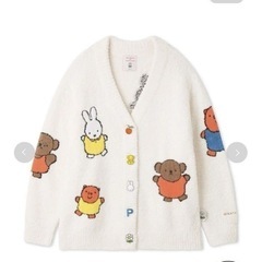 ジェラートピケ ミッフィーカーディガン M-L 