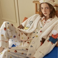 ジェラートピケ ミッフィーカーディガン M-L の画像