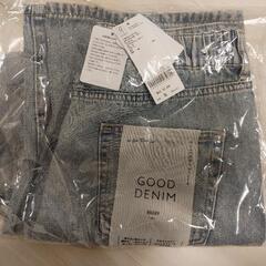 お値引きしました♪【新品】グローバルワーク／GOODデニムバギー...