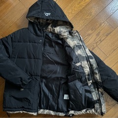 【未使用】アウター メンズ 冬服 中綿入り ダウンジャケット 暖かい ハイネック コート　Lサイズの画像