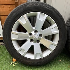 デリカd5 三菱純正ホイール＋タイヤ4本セット