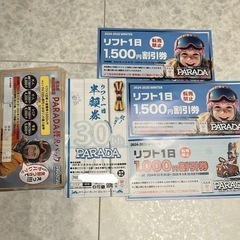 パラダスキー場 リフト券