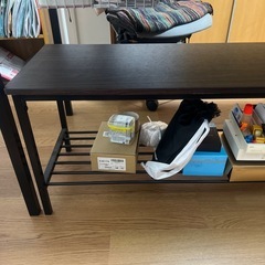 ウッド調ダイニングベンチ(ローテーブル)の画像
