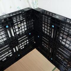 樹脂パレット　2枚　屋内使用