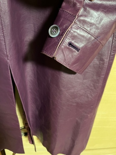 KATHARINE HAMNNETT LONDON 牛革コート　Mサイズ