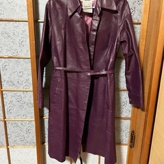 KATHARINE HAMNNETT LONDON 牛革コート　...