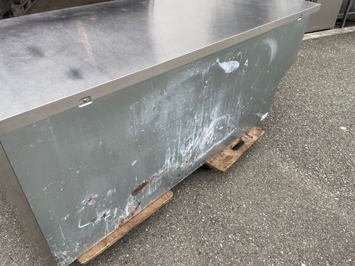 ■中古品 ホシザキ業務用テーブル形冷蔵庫 RT-180SDF-E-ML 2017年 1800ｘ750ｘ800ｍｍ 動作問題なし 台下冷
