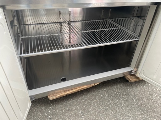 ■中古品 ホシザキ業務用テーブル形冷蔵庫 RT-180SDF-E-ML 2017年 1800ｘ750ｘ800ｍｍ 動作問題なし 台下冷