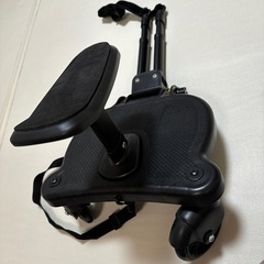 【受け渡し予定者決定しました】ベビーカーステップボード サドル付き 