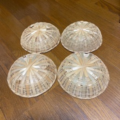 竹　
ザル　4点セット　の画像