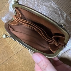 がま口ミニ財布の画像