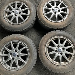 TIRO 14×5,5J 19年グッドイヤー165/70R14スタッドレス　４本