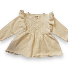 プティマイン ニット チュニック 100cmの画像