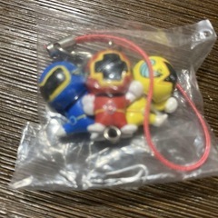 戦隊シリーズレンジャー ストラップ 3色セットの画像
