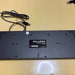 【中古品】GALLERIA(ガレリア)製　ゲーミングマウス&ゲーミングーボード(有線)の画像