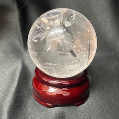 最強力】水晶玉☆台座付き☆良縁☆金運アップ☆健康☆