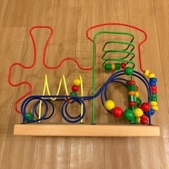 【美品】ジョイトーイ社  汽車の形のボーネルンドのルーピング