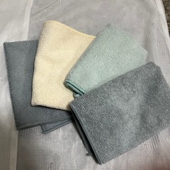 貰ってください！洗濯ネット大1 小1 マイクロファイバークロス×4の画像