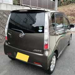 【🤫最終値下😘】平成24年式　ムーブ カスタムＸ　ＬＡ１００Ｓ　車検あり　ダイハツ　軽自動車の画像