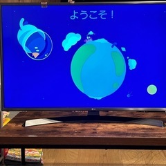 LG 43型テレビ　YouTube等