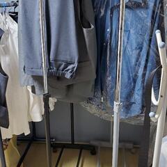 １１月１９日まで！ ハンガーラック 服掛け 帽子たて セット ジャンクの画像