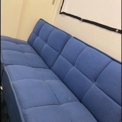 【期間限定：本日中引き取りのみ800円】ソファーベッド3人がけ