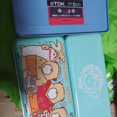 TDK　缶ペンケース