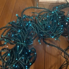 ガーデン用イルミネーション　ブルーの画像