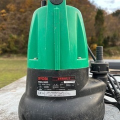 RYOBI 水中汚水ポンプの画像