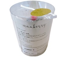 雪だるま　羊毛マスコットの画像