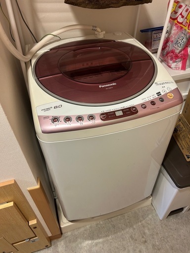 パナソニック洗濯機譲ります
