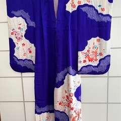 ★正絹・女児着物★7歳サイズ★七五三・お正月着物