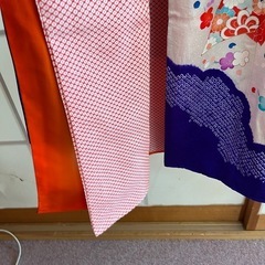 ★正絹・女児着物★7歳サイズ★七五三・お正月着物の画像