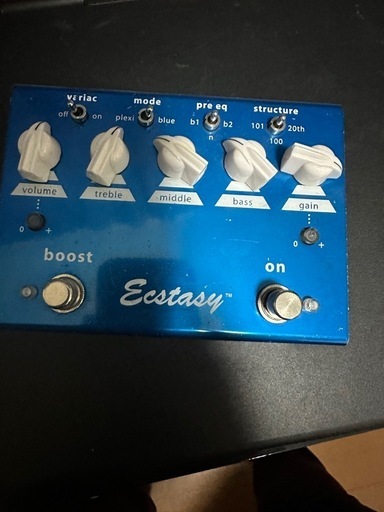 エフェクター、PA機器 bogner ecstasy blue