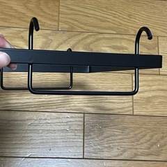 レジ袋ハンガー ビニール袋スタンド 簡易ゴミ箱 フック付き 取り付け簡単 キッチン 洗面台の画像
