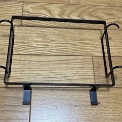 レジ袋ハンガー ビニール袋スタンド 簡易ゴミ箱 フック付き 取り付け簡単 キッチン 洗面台の画像