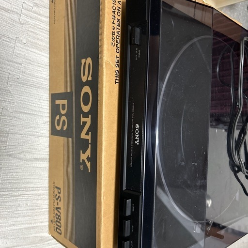 sonyレコードプレーヤー