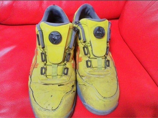 ASICS安全靴28cm.