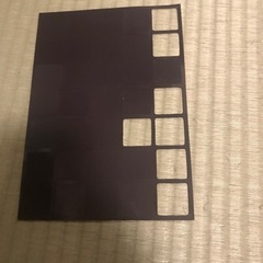 2.15.14〜15決まりました　曜日　マグネット　シート　　2.5×2.5 ㌢　大　ダイソーの画像