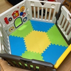 ミュージカルキッズランド　マットセット　ベビーサークル