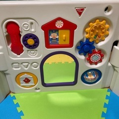 ミュージカルキッズランド　マットセット　ベビーサークルの画像